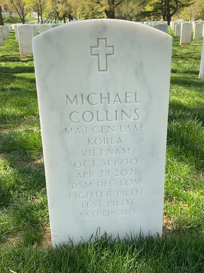 Michael Collins headstone, front